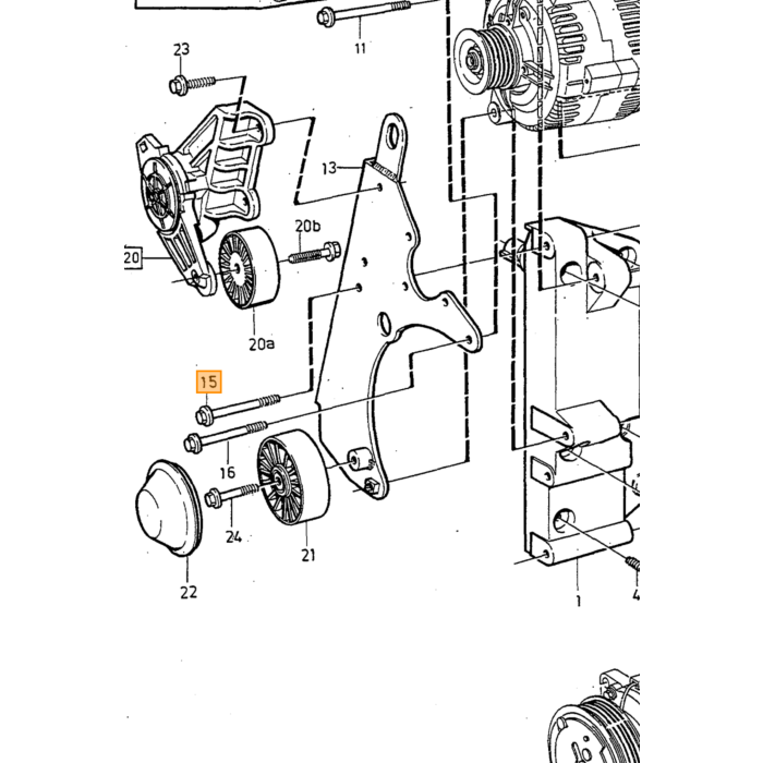 Volvo placa de tornillo Volvo repuesto no 3514564