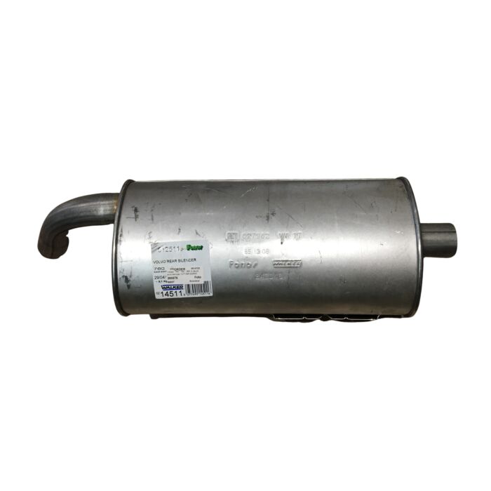 Volvo Escape 760 - 780 - 960 Silenciador final de 4 puertas 1271395 Volvo repuesto no 3514723