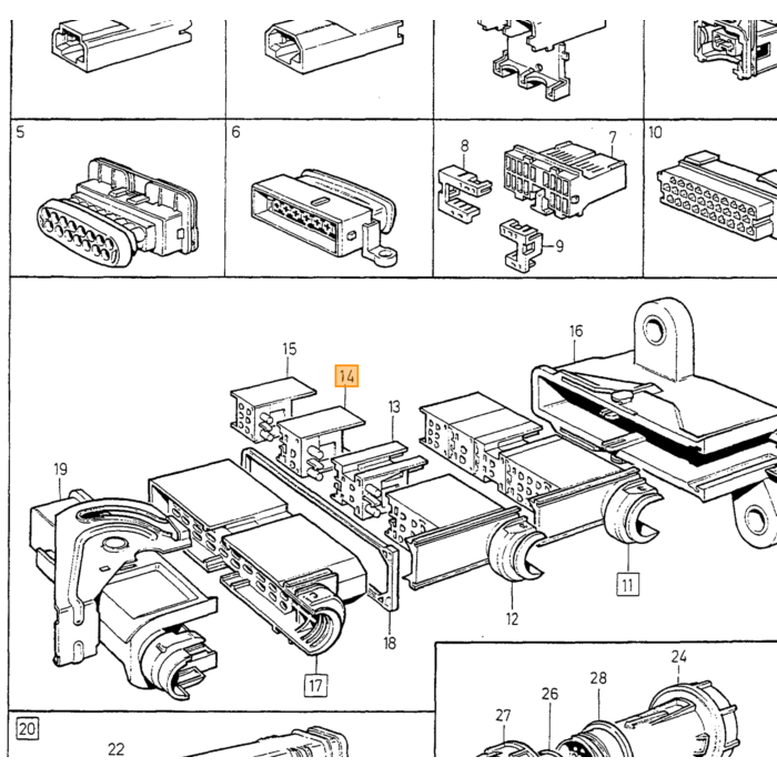 Volvo Soporte aislante Volvo repuesto no 3523481