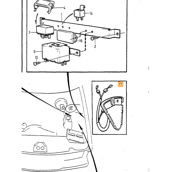 Volvo Relé de bomba de combustible bomba de combustible K jetronic 240+260+740+760+940 (verde) 1348600 1324978 1324022 898160 898465 Volvo repuesto no 3523639