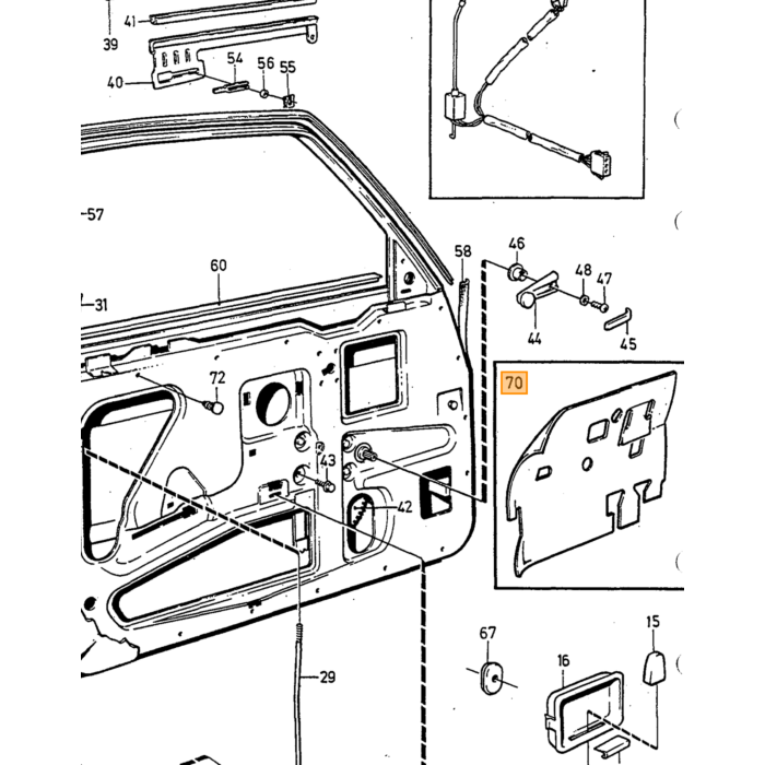 Volvo Protección contra goteo Volvo repuesto no 3540480