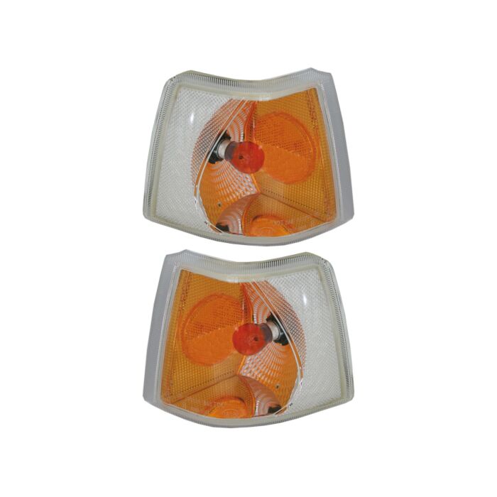 Lámpara de esquina Volvo estilo cromado USA L&R VOLVO 850, número de pieza Volvo 35430140