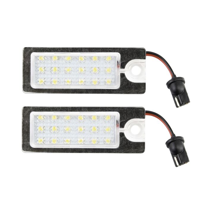 Iluminación LED para placa de matrícula Volvo 5000K 1 par S60 S80 V70 XC70 Cross Country XC90 Número de pieza de Volvo 35435007