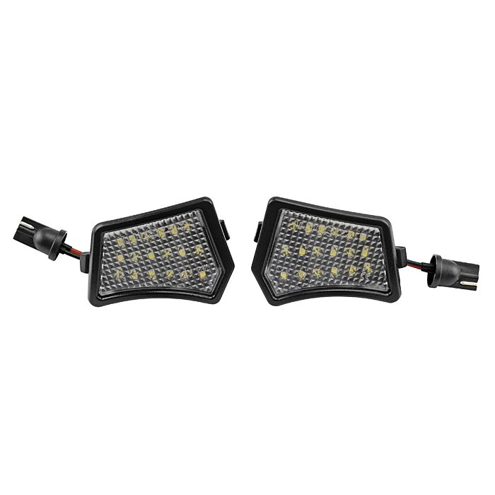 Lámpara de espejo LED Volvo 5000K 1 par C30 C70 S40 S60 S80 V40 V50 V60 V70 XC70 XC70 Cross Country XC90 Número de pieza de Volvo 35435017