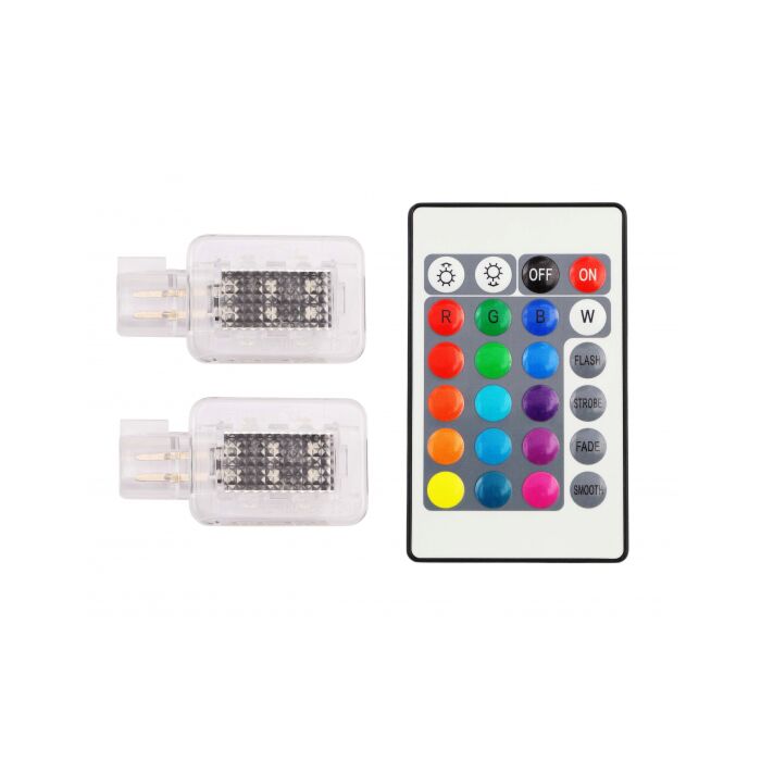 Lámpara Instalable Volvo RGB LED 1 par C30 S40 S60 V50 V60 XC60 Número de pieza de Volvo 35435022