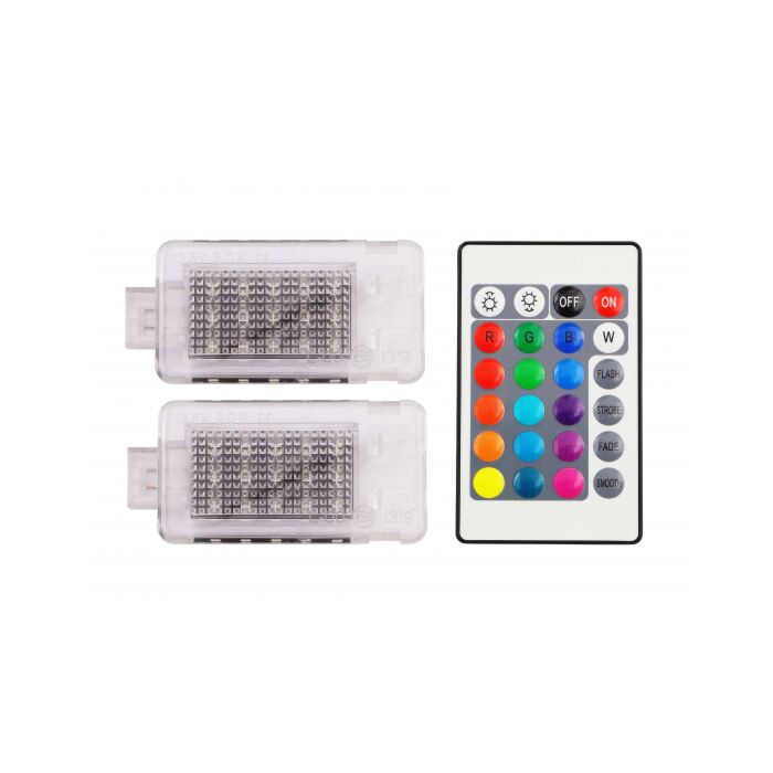 Iluminación de Maletero RGB-LED Volvo 1 par C30 C70 S60 S80 V70 XC70 XC90 Número de pieza de Volvo 35435023
