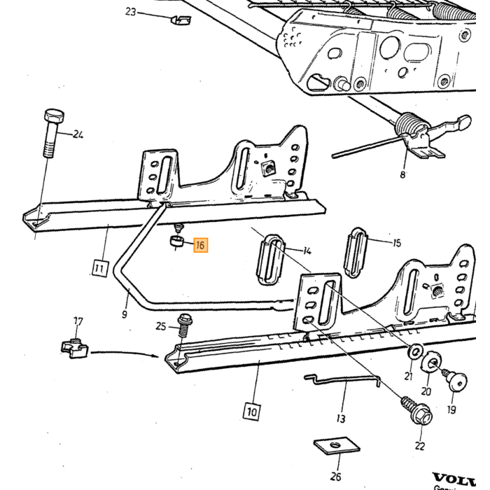 Volvo Tubo termoencogible Volvo repuesto no 3548362