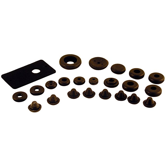 Volvo Pasacables de goma Amazon 1962-1970 (SET completo) Volvo repuesto no 395205