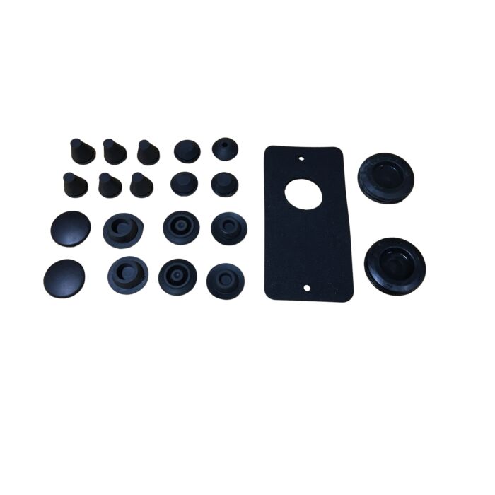 Rubber doorvoer schutbord 140 -1973-1974 complete set