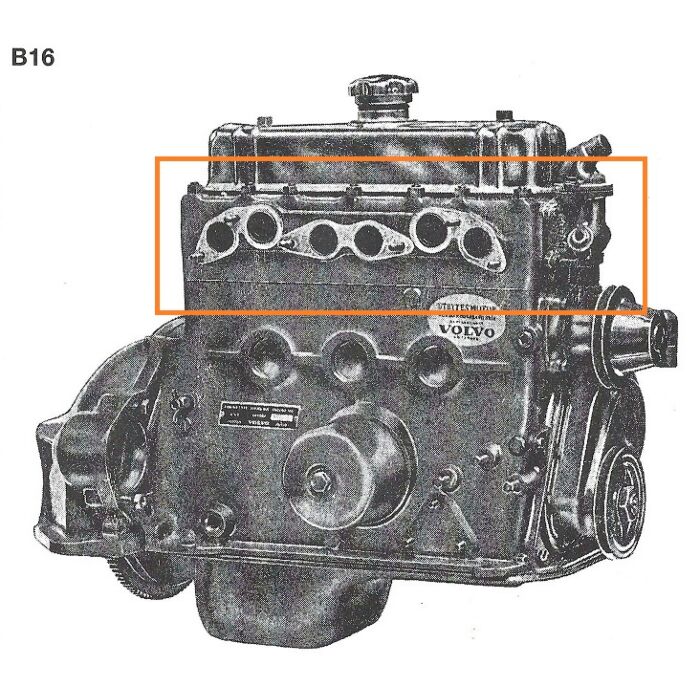 Volvo Culata B16B Sin plomo+GLP 409393 495387 419017 495396 Depósito de CAMBIO E 200 00 97 5mm Volvo repuesto no 419017