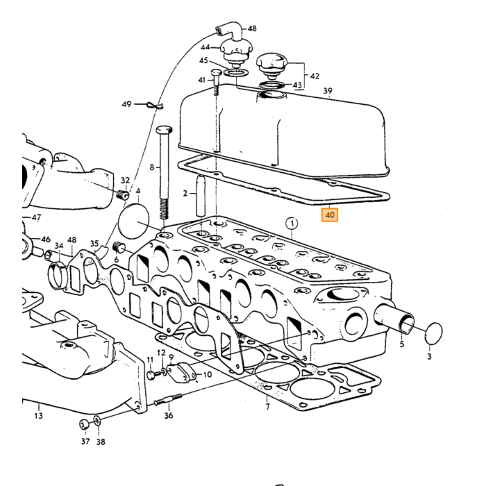 Placa de cobertura de la caja de embrague B18 B20 usado disponible para Volvo