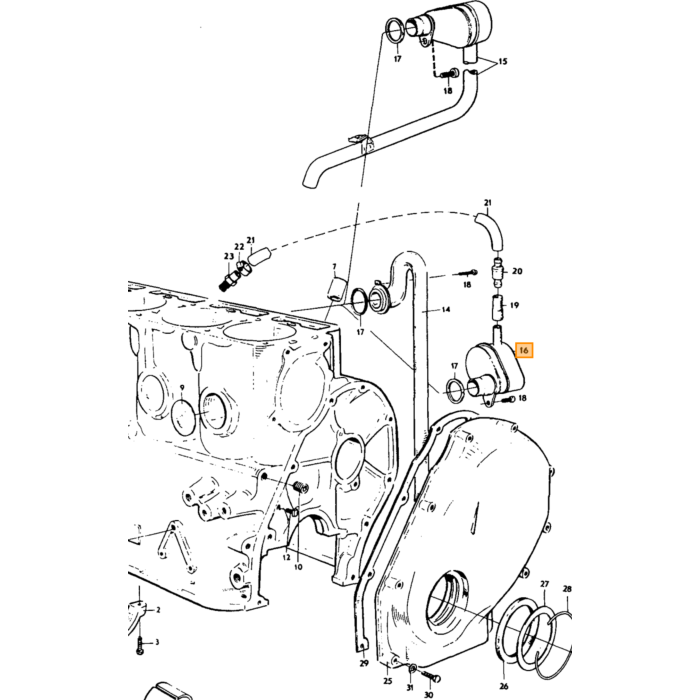 Volvo Exhaust manifold B18B+B18D singe pipe Volvo repuesto no 418405