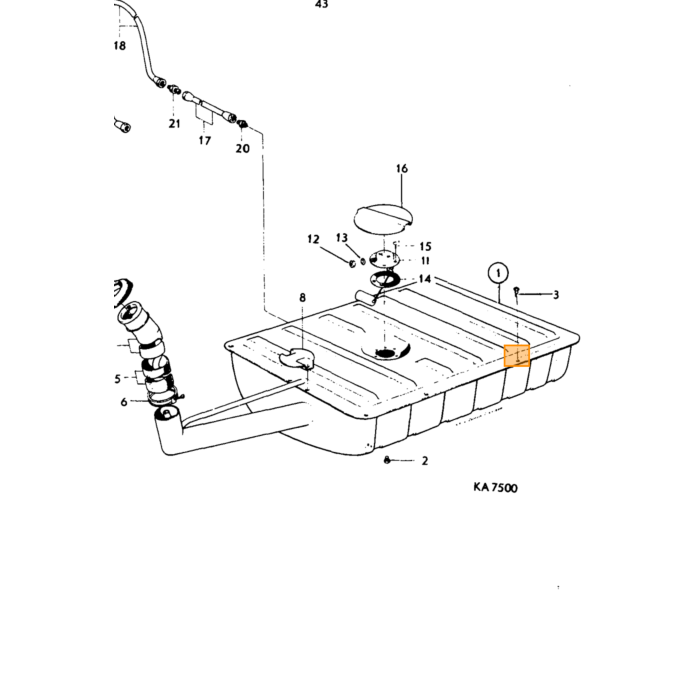 Volvo Goma tapon carburador 3mm Volvo repuesto no 418646