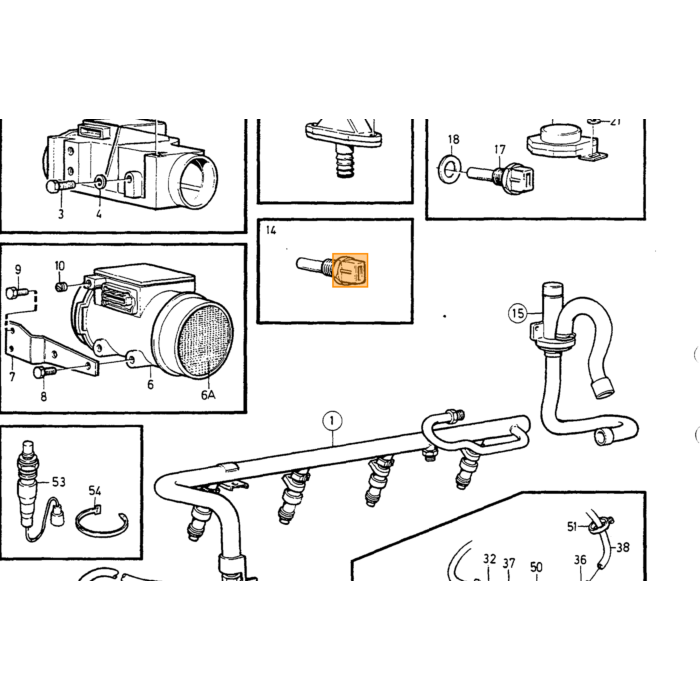 Volvo Inyector de arranque en frío B19E+B21E+B23E+B21F+B27E+B28E+B19ET+B21ET+ -1984 0 280 170 404 Volvo repuesto no 462865