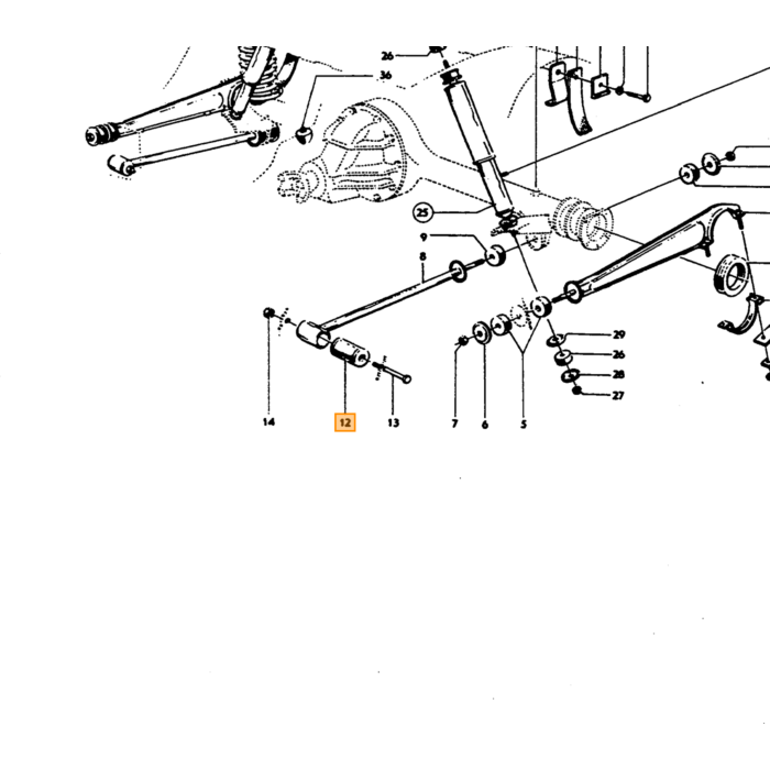 Volvo pluma Volvo repuesto no 653167