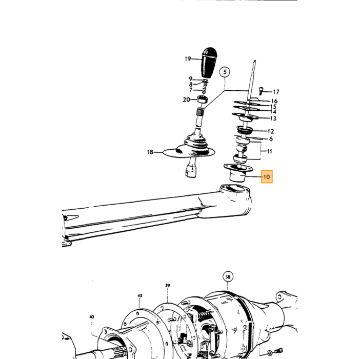 Volvo Manguito de bobina de encendido de acero inoxidable con abrazadera - apto para bobina universal - Volvo repuesto no 662060
