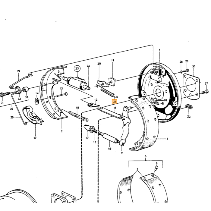 Distribuidor de línea de freno Volvo 1800S con 3 salidas para tablero -chnr6999 87696 Número de pieza Volvo 664803