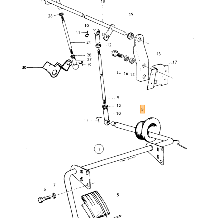 Volvo Abrazadera Control Choke Amazon+P1800+PV544 Volvo repuesto no 666622