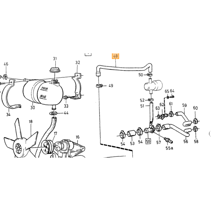 Volvo Casquillo para volante de acoplamiento flexible (hardy disk) Amazon B18 Volvo repuesto no 669871