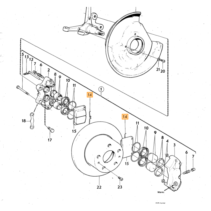 Volvo Damping Veer Volvo repuesto no 670567
