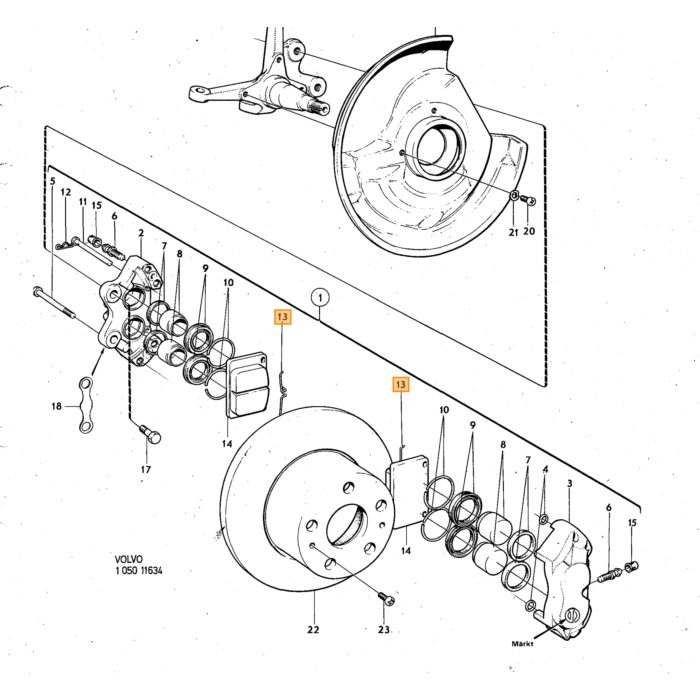 Volvo Damping Veer Volvo repuesto no 670567