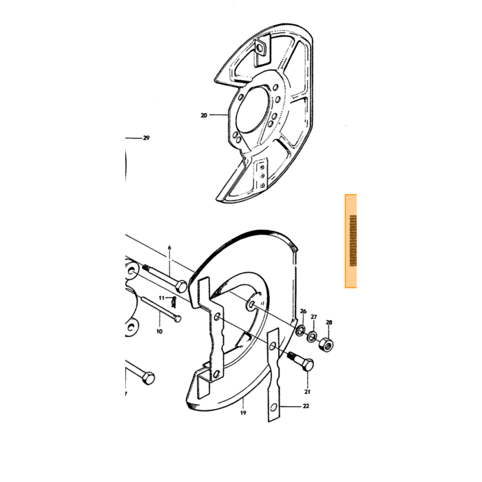 Volvo Pinza de freno Amazon para B18+ P1800 derecha NUEVO 670725 Volvo repuesto no 670725