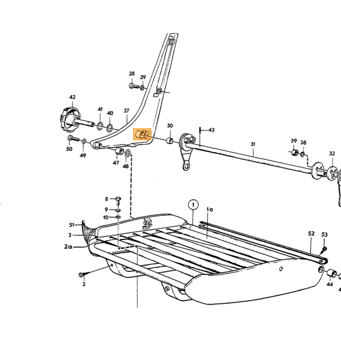 Volvo Silla con banda elástica Amazon Seat Volvo repuesto no 671118