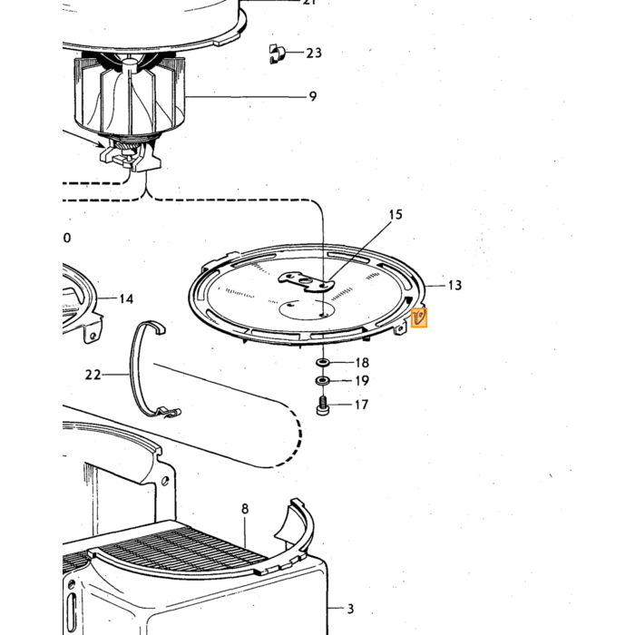 Resorte para motor de calefacción Volvo PV544+Amazon+P1800+140+164+210, resorte de cepillo de carbón (671984) Número de pieza Volvo 671985