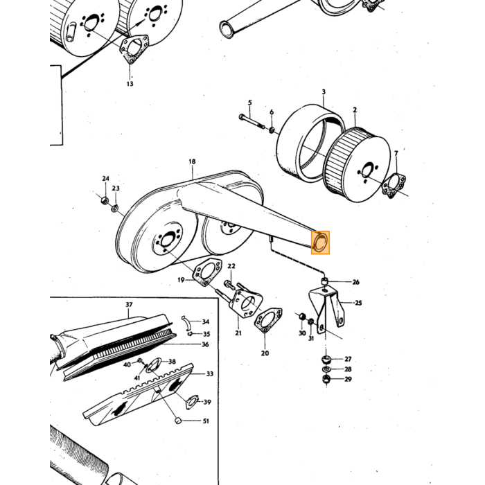 Volvo Filtro de aire SU+stromb B18B+ B20B (68mm alto) Amazon +P1800+140 Volvo repuesto no 672281