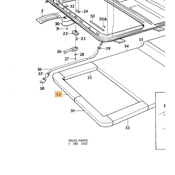 Volvo Chapa PV+Duett+140+164+240+260 tira para puerta goma montaje 13 7 mm br por metro Volvo repuesto no 676082