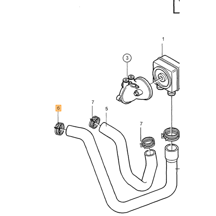 Conjunto de Sellado de Enfriador de Aceite Automático y Motor para Volvo 850 - S70 - V70 - XC70 - C70, número de pieza de Volvo 6842414set.