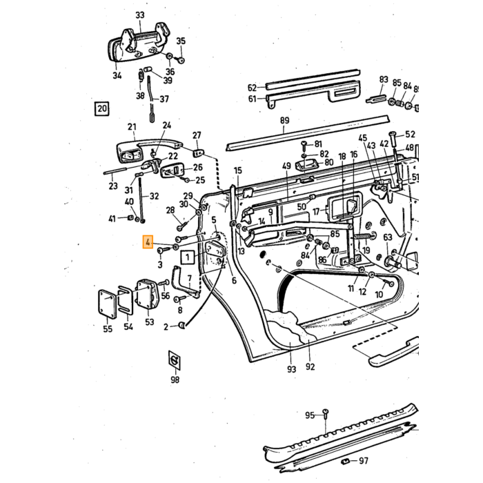 Volvo anclar Volvo repuesto no 684425