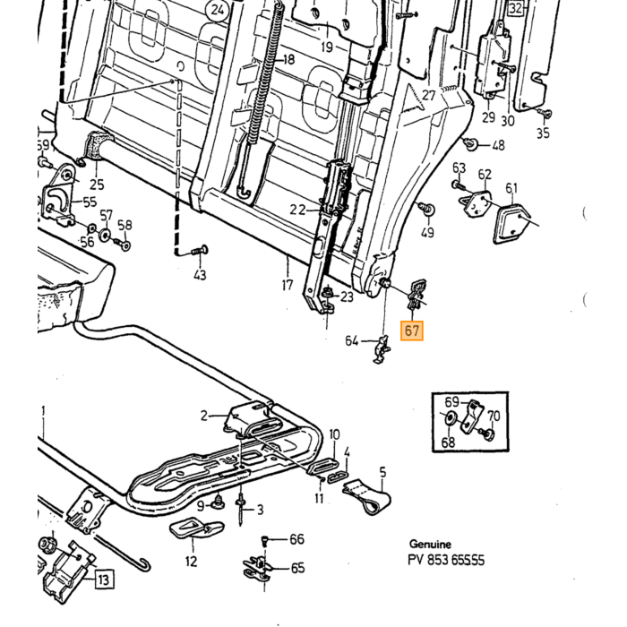 Volvo pluma Volvo repuesto no 6847693