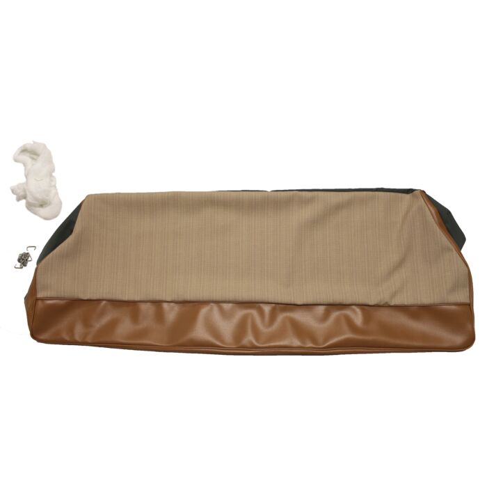 Conjunto de tapicería Volvo PV544 funda de asiento trasero marrón 1960-1961 código 29-167 número de pieza Volvo 690045-46