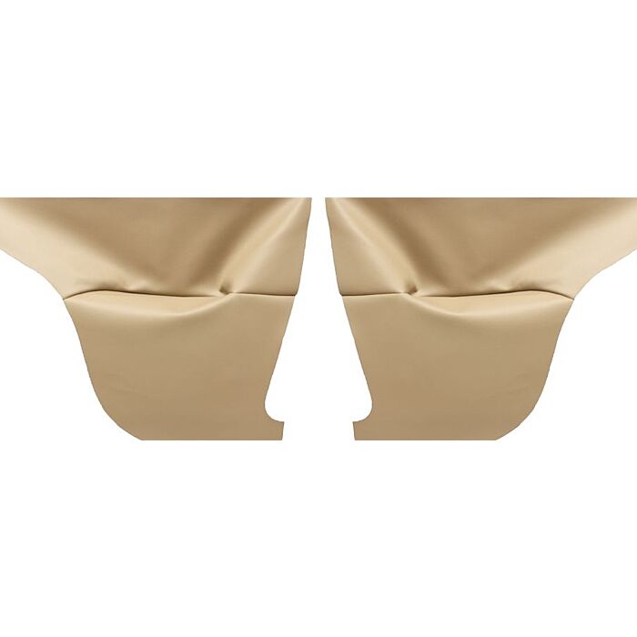 Conjunto de Revestimiento Volvo Amazon 2 puertas panel lateral izquierdo+derecho trasero beige 1962-1963 404-192 Número de pieza Volvo 690568-69