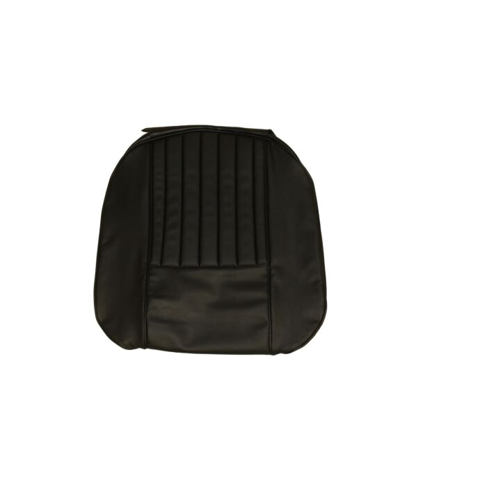 Volvo Tapicería P1800 Jensen 1963 funda de asiento asiento de cuero negro Volvo repuesto no 690708