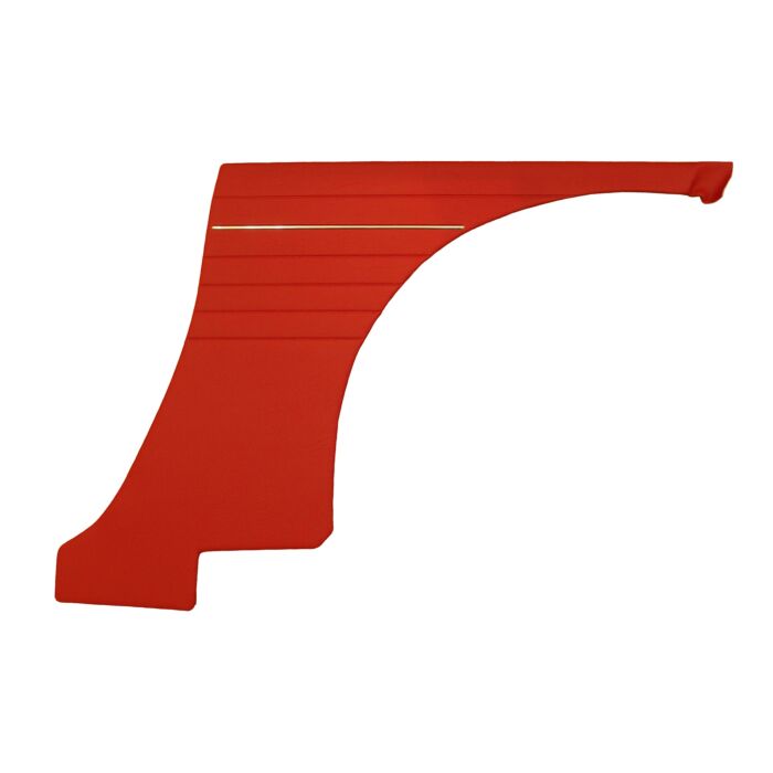 Volvo Tapicería P1800S Panel lateral Trasero derecho rojo solo disponible como juego junto con 691042 Volvo repuesto no 691042
