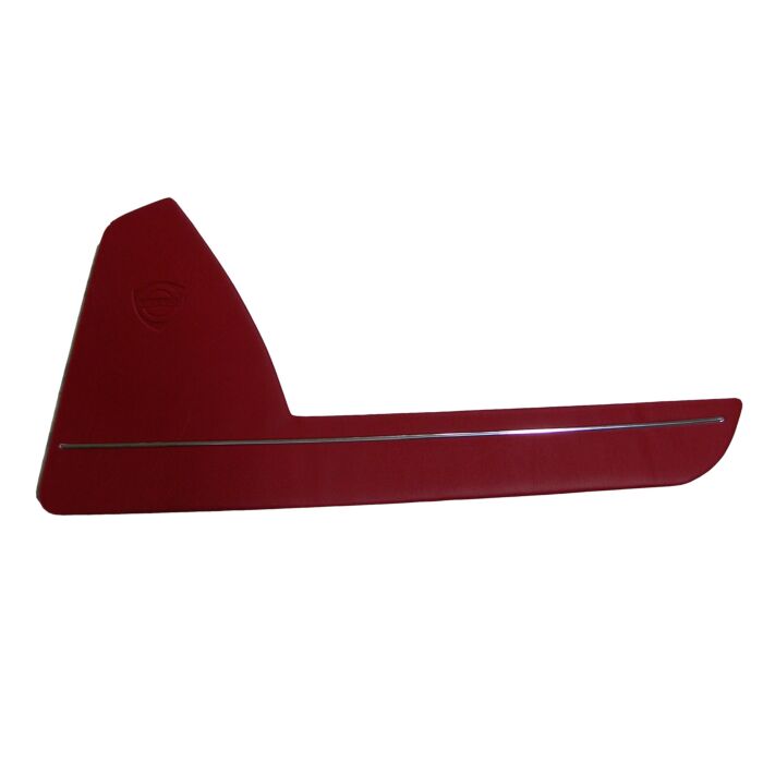 Volvo Upholstery P1800S doorpanel lower right side RED see 691047 Volvo repuesto no 691048