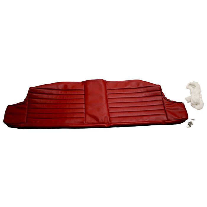 Volvo Tapicería P1800 -1970 asiento trasero rojo  conjunto junto con 691039 Volvo repuesto no 691071