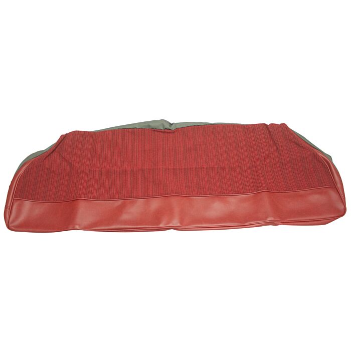 Bekleding PV544 achterbank zitting rood 1963-1964 code 50-240 SET incl rug 691038