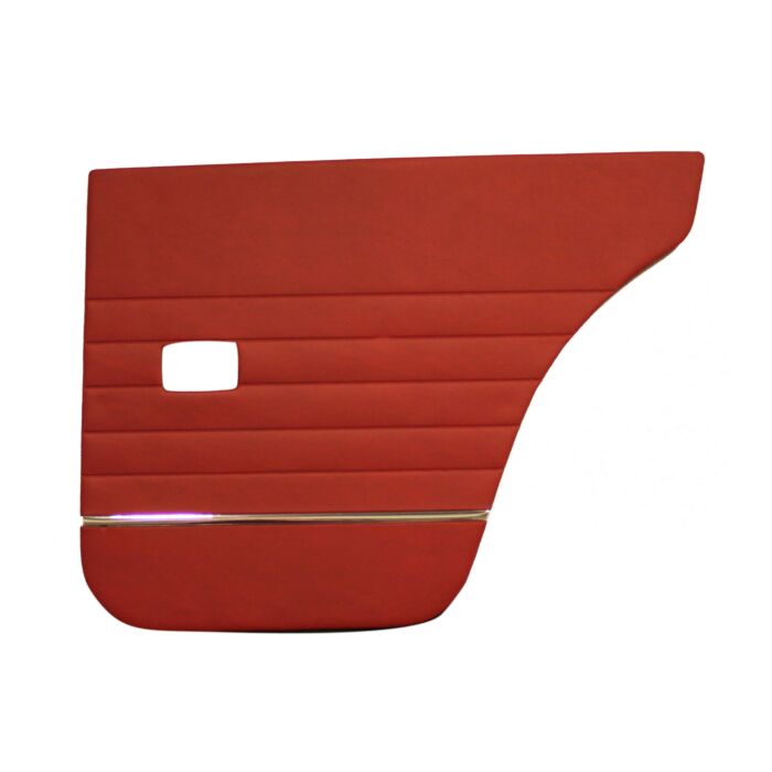 Volvo Tapicería Panel de puerta Amazon 4D Trasero Derecho Rojo (1963-1964) Volvo repuesto no 691221