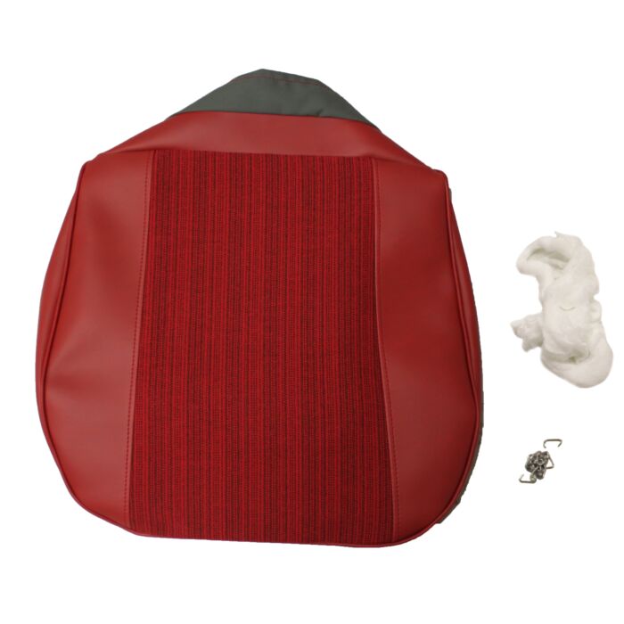 Volvo Tapicería Amazon funda de asiento tela de vinilo rojo asiento + RESPALDO SET 1963-1964 159-251 414-247 incl 691235 Volvo repuesto no 691234