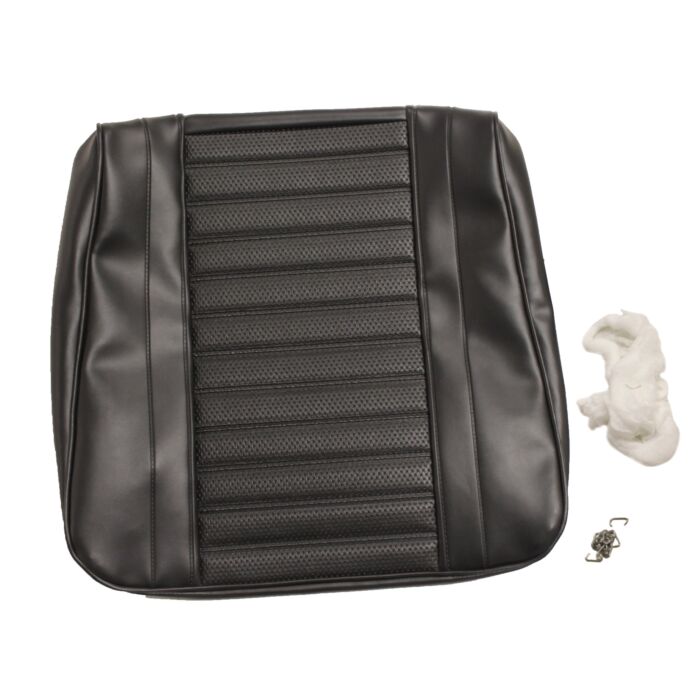 Volvo tapizado amazona cobertor asiento sección inferior  negro 1965-1968 417 428-584 11-168 172-507 vinil Volvo repuesto no 691438
