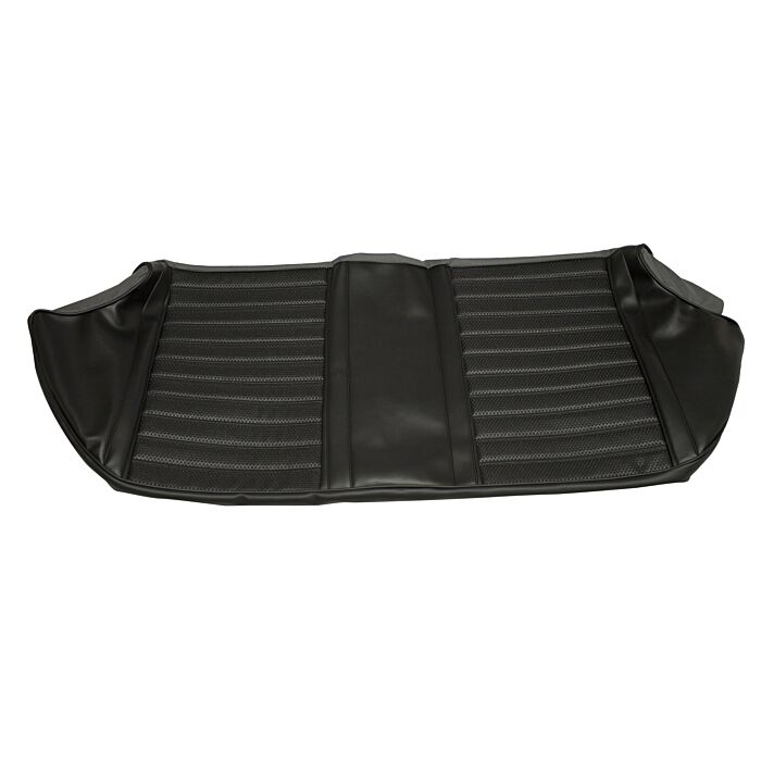 Volvo Tapicería Amazon 4 puertas asiento trasero funda asiento negro 1966-1968 172-507 SET incluyendo respaldo 691465 Volvo repuesto no 691464