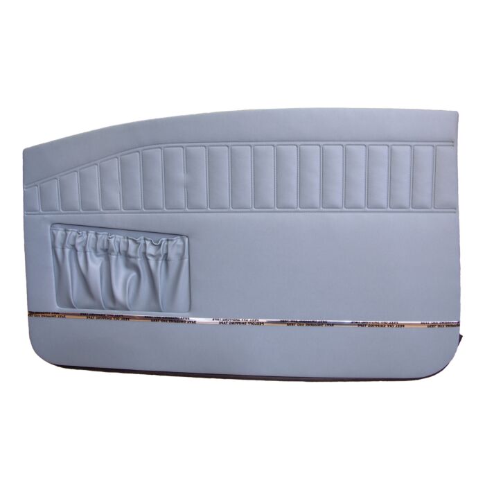 Volvo Tapicería Panel de puerta Amazon 2D Derecha azul claro 1965 419-517 Volvo repuesto no 691513