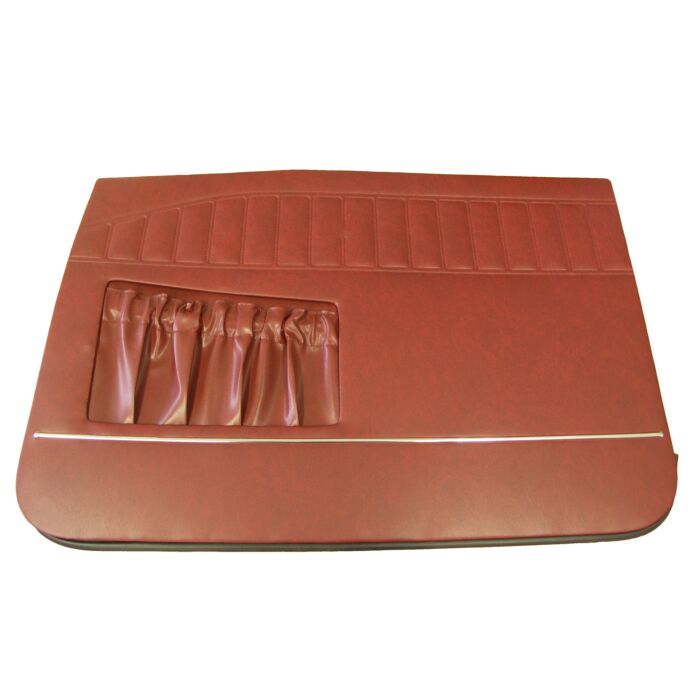 Volvo Tapicería Panel de puerta Amazon 4D Delantero izquierdo rojo -1966 175-523 Volvo repuesto no 691805