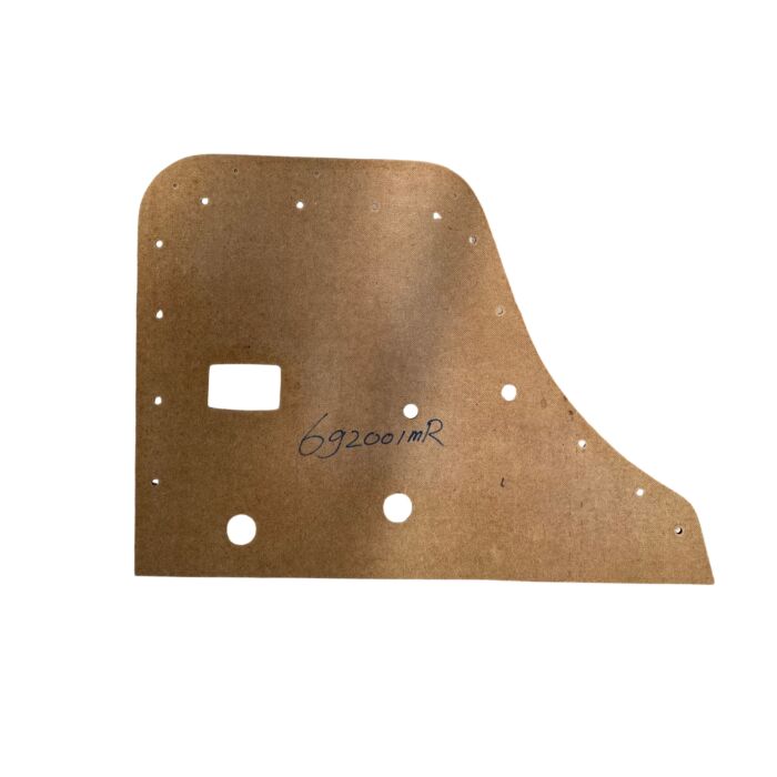 Bekleding Amazon 4D deurpaneel kaal board Rechtsachter
