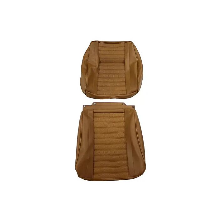Conjunto de Fundas de Asiento de Vinilo Marrón Volvo Bekleding Amazon + Respaldo 425 552 184-425 519-555 1967-1968 Número de pieza de Volvo 692092-93