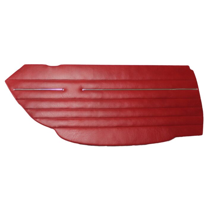 Volvo Tapicería P1800E panel de puerta parte superior derecha rojo Volvo repuesto no 694203