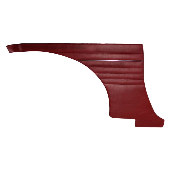 Volvo Tapicería P1800E panel lateral trasero izquierdo rojo Volvo repuesto no 694237